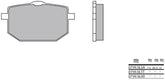 BREMBO Brake Pads 07YA18SA Sintered Metal | 07YA18SA