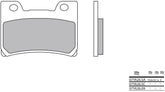 BREMBO Brake Pads 07YA26SC Sintered Metal | 07YA26SC
