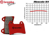 Brembo FRONT BRAKE PADS SET YAMAHA SR 400 2014-2016 | 07YA27SA