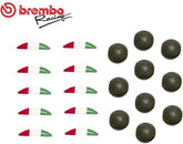 Brembo RUBBER CAP + ITALIAN FLAG STICKERS FOR RCS BRAKE PUMP / CLUTCH | 110A26389 / 110.A263.89