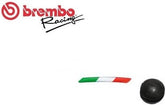 Brembo RUBBER CAP + ITALIAN FLAG STICKERS FOR 19RCS CORSACORTA PUMP | 110C74089