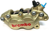 Brembo FRONT RIGHT BRAKE CALIPER GOLD SERIES 40MM P4 30/34 RED LOGO | 20516584
