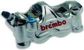 Brembo Pair of GP4RX, 100mm callipers (CNC machined, chrome-plated) (with pads) | 220B01020