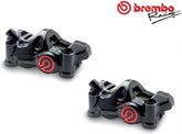 Brembo PAIR OF RADIAL BRAKE CALIPERS CNC P4 32 CAFÈ RACER .484 100MM | 220B47310