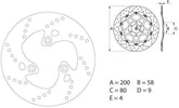 BREMBO Oro Brake Disc Round Fix | 68B40721