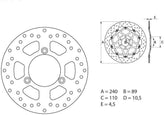 BREMBO Oro Brake Disc Round Fix | 68B40770