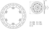 BREMBO Oro Brake Disc Round Fix | 68B407A6
