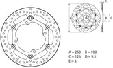BREMBO Oro Brake Disc Round Floating | 78B40811