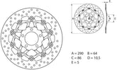 BREMBO Oro Brake Disc Round Floating | 78B40820