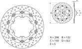 BREMBO Oro Brake Disc Round Floating | 78B40830