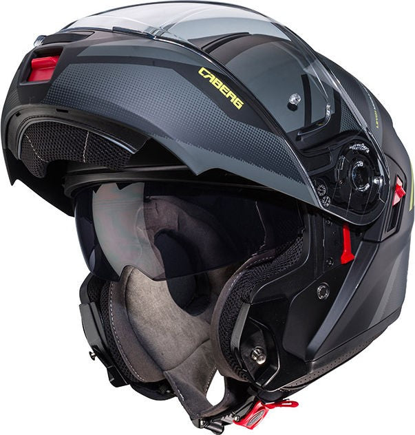 CABERG LEVO X MANTA MODULAR HELMET BLACK YELLLOW | C0GE60C1