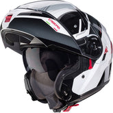 CABERG LEVO X MANTA MODULAR HELMET WHITE RED | C0GE60L3