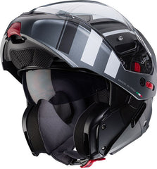 CABERG HORUS X ROAD HELMET BLACK GREY WHITE | C0JD60M4