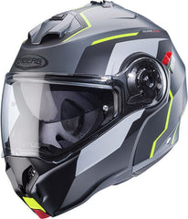 CABERG DUKE EVO MOVE MODULAR HELMET BLACK YELLOW | C0KB60L1
