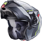 CABERG DUKE EVO MOVE MODULAR HELMET BLACK YELLOW | C0KB60L1