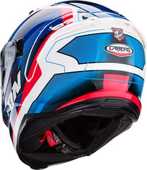 CABERG AVALON X OPTIC HELMET BLUE RED | C2QI60D6