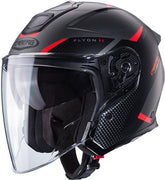 CABERG FLYON 2 BOSS HELMET GREY RED BLACK | C4HF60M8