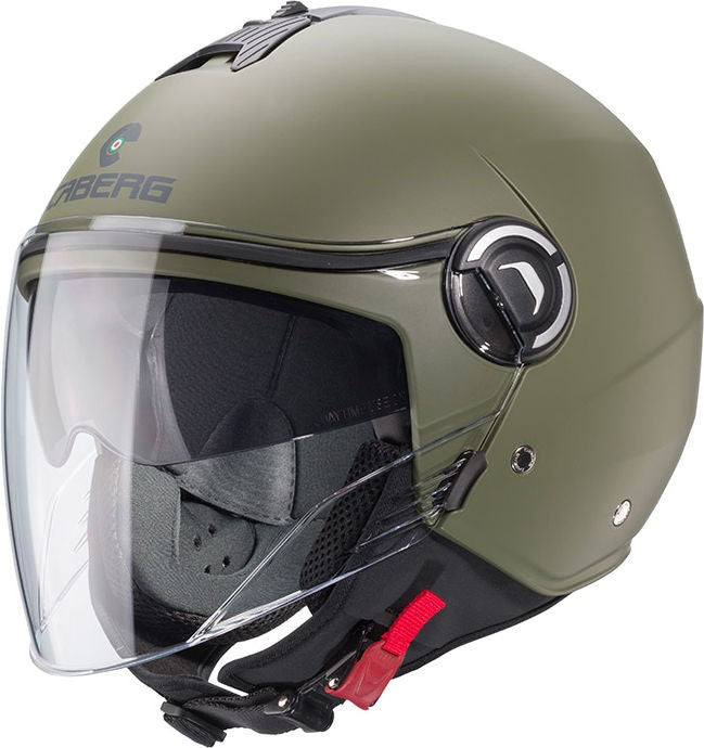 CABERG RIVIERA V4X HELMET GREEN MATT | C6HA6029