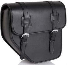 Custom Acces Ibiza Left Saddlebag, Black | AP0007N