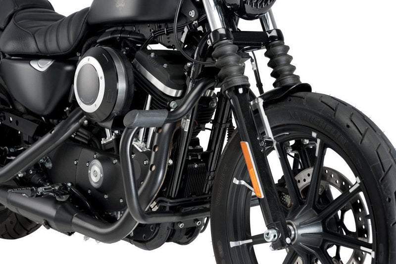 Custom Acces Engine Guards Mustache Model, Black | DGG001N