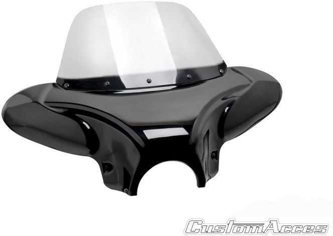 Custom Acces WINDSHIELD BATWING, SMOKE | EH0013H