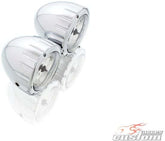 Custom Acces Twin Headlights, Inox | FD0002J