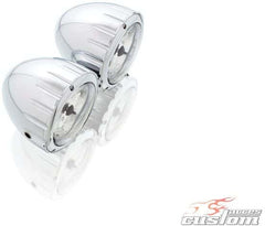 Custom Acces Twin Headlights, Inox | FD0002J