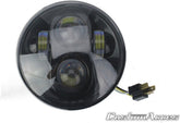 Custom Acces Headlight Ovni Model, Black | HL0001N