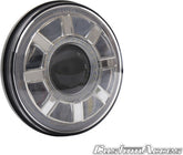 Custom Acces HEADLIGHT MODEL REVOLVER + SUPPORT C/BLACK | HL0014N
