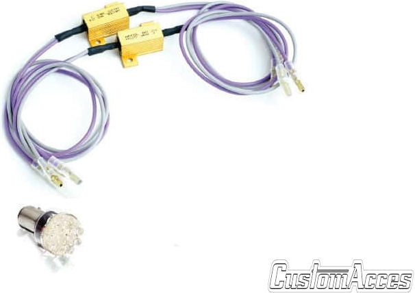 Custom Acces RESINTANCE 3,9/20W FOR TURN LIGHT LEDS, GOLD | HO0001O