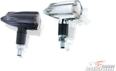 Custom Acces Cruz Turn Light, Crystal Clear By Pair, Inox | IC0001J