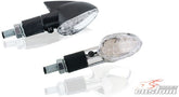 Custom Acces Flecha Turn Light, Crystal Clear By Pair, Inox | IF0001J