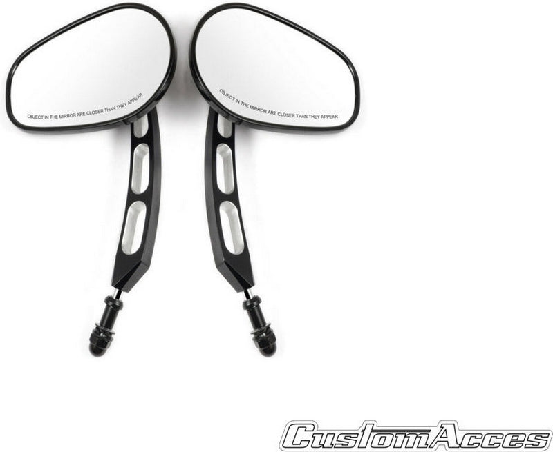 Custom Acces Back Mirrors Set Model Misuri, Black | JR0017N