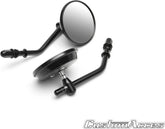 Custom Acces Back Mirrors Set Model Dallas, Black | JR0019N