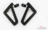 Custom Acces Leather Saddlebags Supports, Black | KF0003N