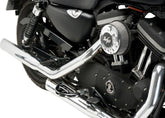 Custom Acces DELTA MODEL PLATFORMS SET FOR HARLEY DAVIDSON, BLACK | PU0002N