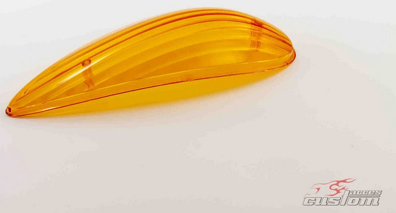 Custom Acces Voyager Saddlebag Spare Parts, Right Red Reflector, Orange | TD0001T
