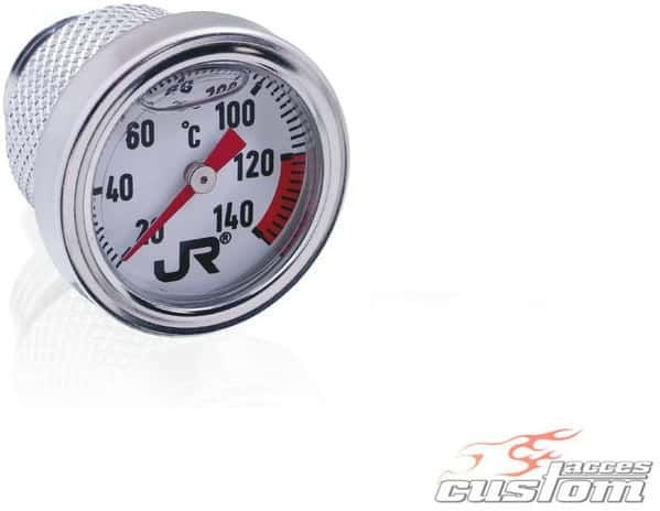 Custom Acces Oil Plug Thermometer, Inox | TE0005J