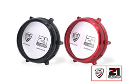 Clear oil bath clutch cover