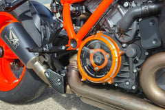 Clear clutch cover