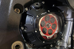 CNC Racing Clear clutch cover BMW - hydraulic control, Black | CA800BB