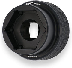 CNC Racing Socket drive tool for front and rear wheel nuts DUCATI, Black | CHD05B