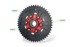 Ring gear T49 P525, Black