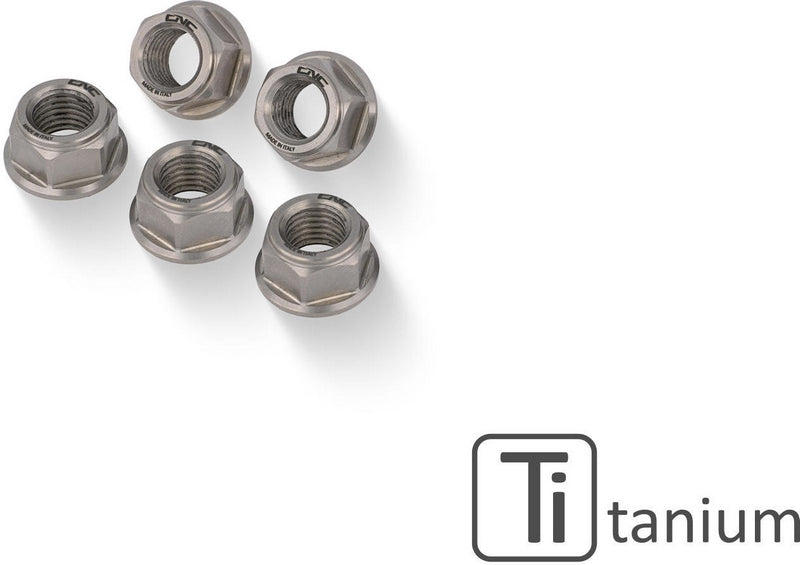 CNC Racing Sprocket flange nuts MV Agusta M8x1.25 Titanium, Titanium | DA385X
