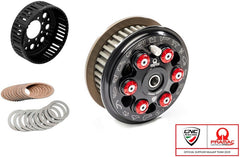 CNC Racing SLIPPER CLUTCH MASTER TECH TEAM PRAMAC LIM. ED. FULL KIT - 48 TEETH SINTERED, Black | FR371BPR