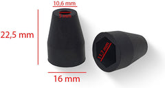 CNC Racing Turn Indicators Cover Sleeves M8 - 2 pcs, Black | IDA80B