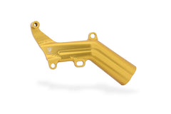 Brake lines cover with fluid tank bracket