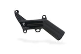 Brake lines cover with fluid tank bracket
