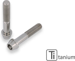 CNC Racing Screws Front brake caliper set M10x1.25x60 (2 pcs) - Titanium | KV355