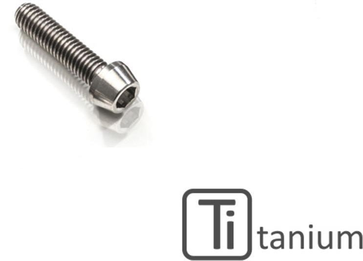CNC Racing Screws titanium - Exhaust silencer bracket , Titanium | KV364X